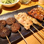 炭火焼鳥と水炊き 五郎一 - 焼鳥各種