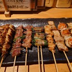 炭火焼鳥と水炊き 五郎一 - 焼鳥各種