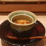 鮨 しみづ - トラフグの茶碗蒸し