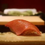 鮨 しみづ - 28日間熟成 宮城県塩釜産中トロ