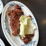 幸楽 - 角が立っている　レバー