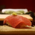 鮨 しみづ - 28日間熟成 宮城県塩釜産大トロ