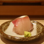 鮨 しみづ - 7日間熟成 鹿児島県産シマアジ