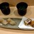 ふく田 - 料理写真:　平鱸の握り　鯵の揚物　鰯のお吸い物