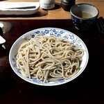 十割手打 そば処 百百百百 - 三枚目　本日の気まぐれ蕎麦　鳥取　日光在来