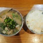 卓 - 豚汁セットその１