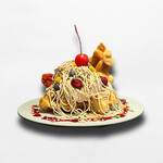 あんこスイーツラボ feat 豆金 - 白いモンブラン