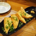 卓 - 焼き厚揚げその１