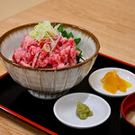 お食事処 蓬莱島 - 料理写真:山盛りネギトロ丼