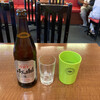 中国料理 東昇餃子楼 - まずはビール登場