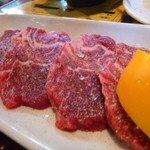 ホルモン・焼肉 キムチ - 牛サガリ　1100円