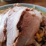 サッポロラーメン羆由良店 - チャーシューアップ