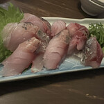 うまいもん小屋 岳 - アジ刺し