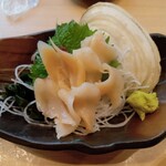 大船海鮮食堂 魚福 - 白ミル貝刺