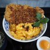 うどん酒場 乃努輿 - #とじないカツ丼 + 追い卵