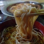 丸登食堂 - 蕎麦はあっさり薄味