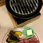 休暇村 - 秋田牛の陶板焼き