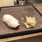 貴心 - 太刀魚のお寿司