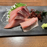 庄や - 天然ぶり刺身