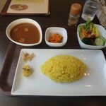 BONGA - 料理写真:南インドポークカレー¥780＆カレーセット＋¥300