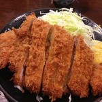 はしや - ロースカツ定食６５０円