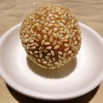 チャイナ 三丁目 - <'13/06/07撮影>サービスランチ 1000円 の胡麻団子