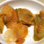 チャイナ 三丁目 - <'13/06/07撮影>サービスランチ 1000円 のザーサイ