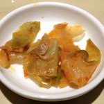 チャイナ 三丁目 - <'13/06/07撮影>サービスランチ 1000円 のザーサイ