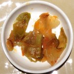 チャイナ 三丁目 - <'13/06/07撮影>サービスランチ 1000円 のザーサイ