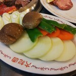 大松園 - 野菜焼　650円