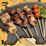 神豚 - 「おまかせ盛り合わせ」1,350円也。税込。