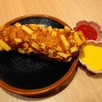 Kankokukateiryourijammo - ポテトチーズハットグ500円