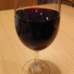 韓国家庭料理ジャンモ - グラスワイン赤450円