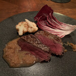 WITH THE STYLE cotton. - 黒毛和牛サーロイン　オニオンソース