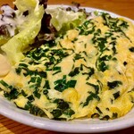 Chive omelette