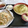 石川屋 - 炒飯＋ざる中華セット（800円）