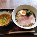 つけめん ひとはな亭 - 煮干しつけ麺大盛り