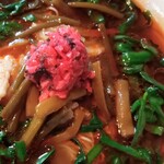 満州ニラら～めんの店 さかえや - 満州ニララーメン（大・アップ）