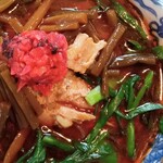 満州ニラら～めんの店 さかえや - 満州ニララーメン（中・アップ）