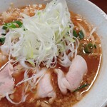 に干し屋 SINCHAN - 岩中豚の味噌らあめん（アップ）