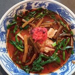 満州ニラら～めんの店 さかえや - 満州ニララーメン（中）