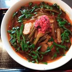 満州ニラら～めんの店 さかえや - 満州ニララーメン（大）