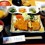 Kitamura - ロースカツと大根の柚味噌がけの定食（2022.12）