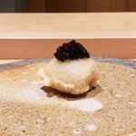 銀座 稲葉 - 白子の天ぷら