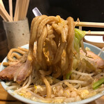 菜良 - 立派な太麺、噛むほどに味わいぶかき