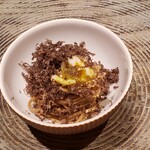 銀座 稲葉 - 崩して混ぜ混ぜ