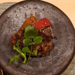 銀座 稲葉 - キンピラも添えられてます