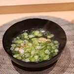 銀座 稲葉 - 九条ネギたっぷり～