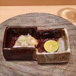 銀座 稲葉 - フグの南蛮焼き