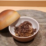 銀座 稲葉 - トリュフ蕎麦